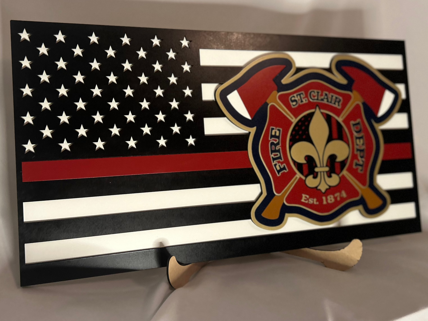 Every Day Heroes - Thin Red Line Flag