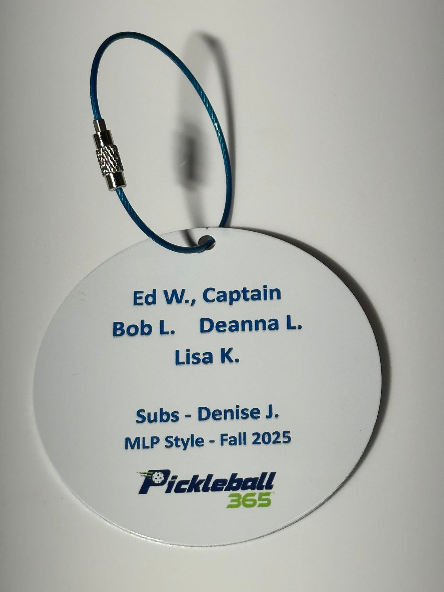Custom Team Sublimation Tag – Personalized League, Team, or Achievement Recognition